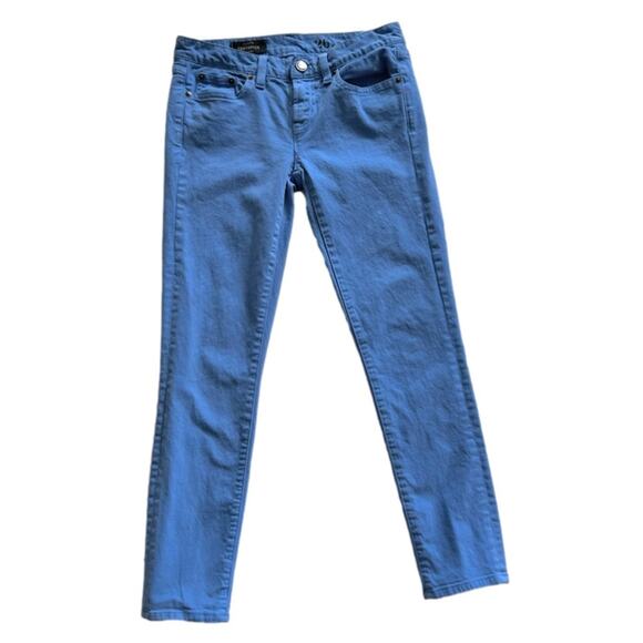 J. Crew Jeans Pants Light Blue Toothpick Skinny Low Rise Ankle Denim Size 26 - Picture 1 of 11